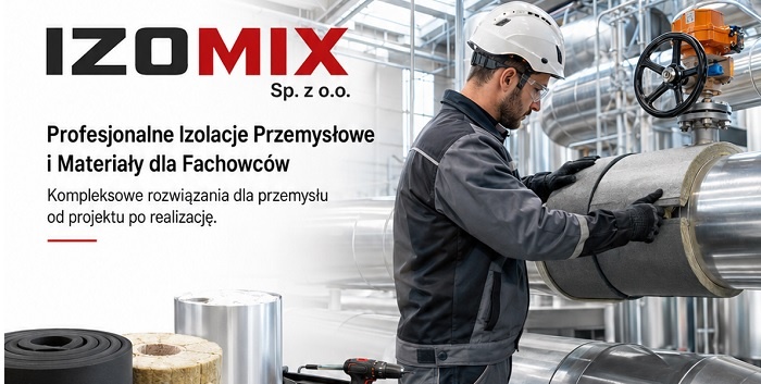 IZOMIX stawia na cyfryzację: nowy sklep online z izolacjami przemysłowymi oraz chatbot AI wspierający dobór izolacji 24h/7 dni