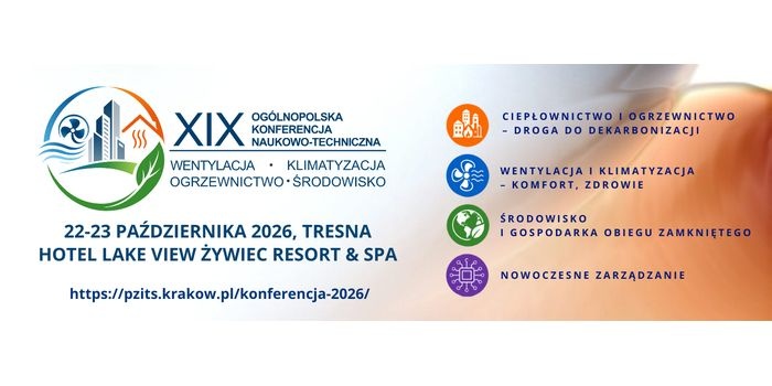 Konferencja „Wentylacja, Klimatyzacja, Ogrzewnictwo, Środowisko” 2026