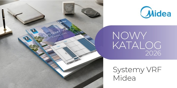 Midea prezentuje katalog Systemów VRF 2026