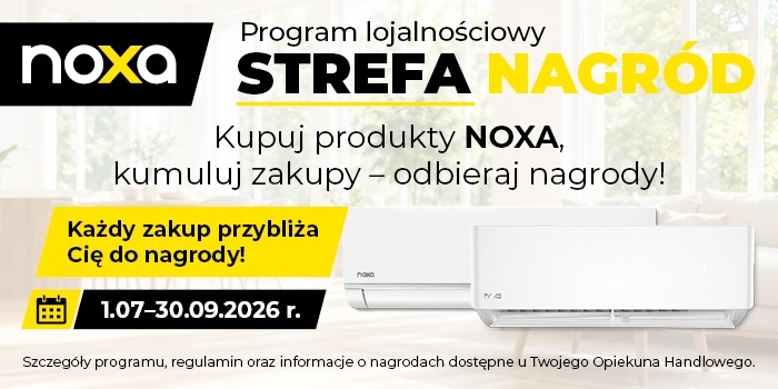 NOXA startuje z programem lojalnościowym „Strefa Nagród” – zamawiaj więcej, zyskuj więcej!
