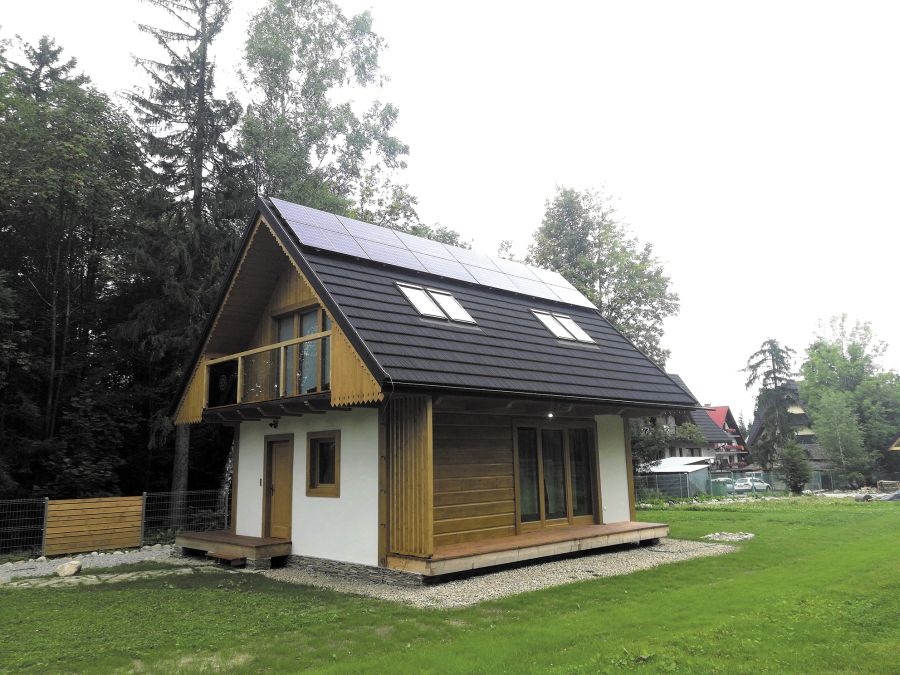 Fot. 1b. Elewacja południowa po zakończeniu prac budowlanych; fot. archiwum autorów (D. Czernik, M. Korzec)