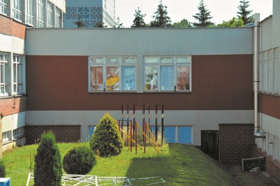 Fot. 3. Jeden z dwóch łączników między częścią A i B