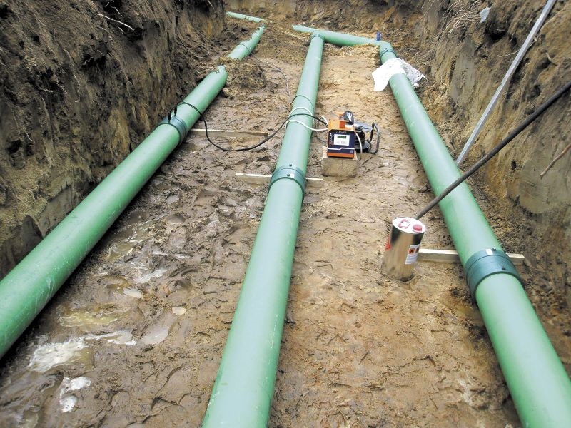 Wymiennik przeponowy rurowy Geoheat; fot. archiwum autora (K. Kurowski)