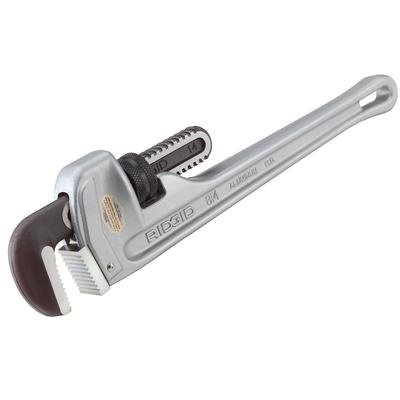Klucz prosty aluminiowy do rur - Klucze aluminiowe są ok. 40% lżejsze w porównaniu z modelami żeliwnymi o tych samych rozmiarach. Narzędzia
aluminiowe można stosować również przy dużych obciążeniach