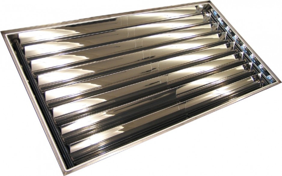 Rys. 8. Płaski kolektor słoneczny CPC [4]