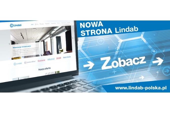 Nowa strona internetowa Lindab Polska
Fot. Lindab