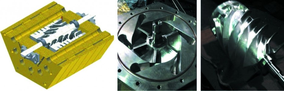 Prototypowy model turbiny