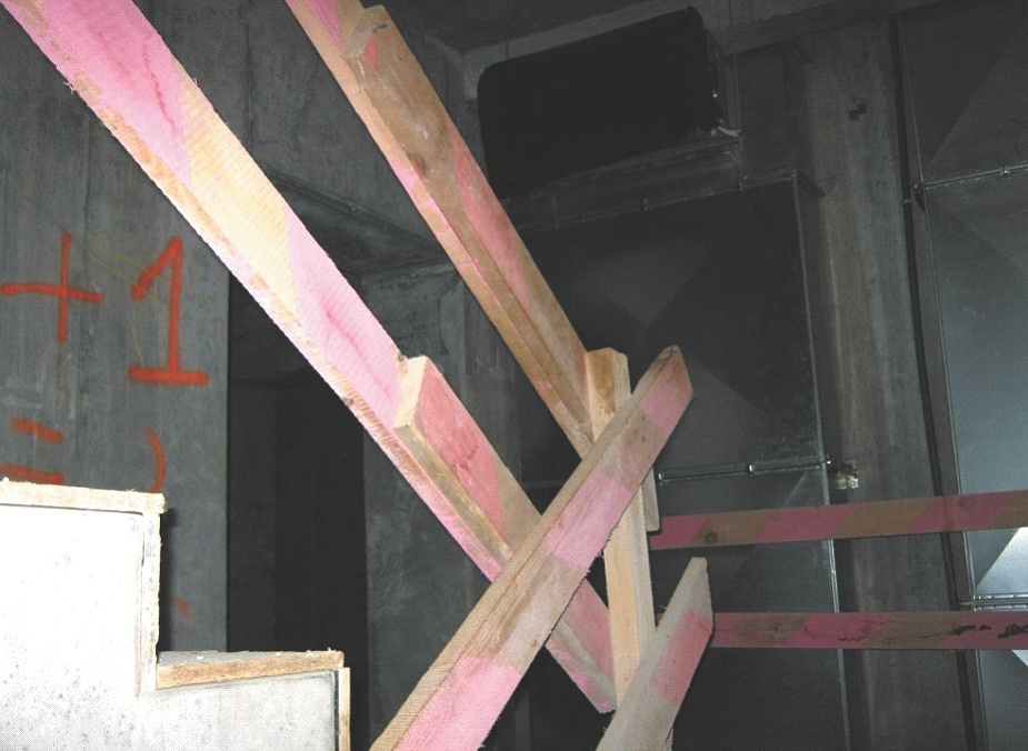 Fot. 2. Przykład „wykończonej” klatki schodowej przekazanej do kalibracji systemu