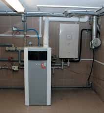 Fot. 3. Kotłownia w hurtowni Mag Instal po zainstalowaniu pompy ciepła
