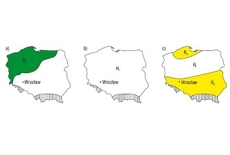 Regiony opad&oacute;w maksymalnycharchiwum Autora