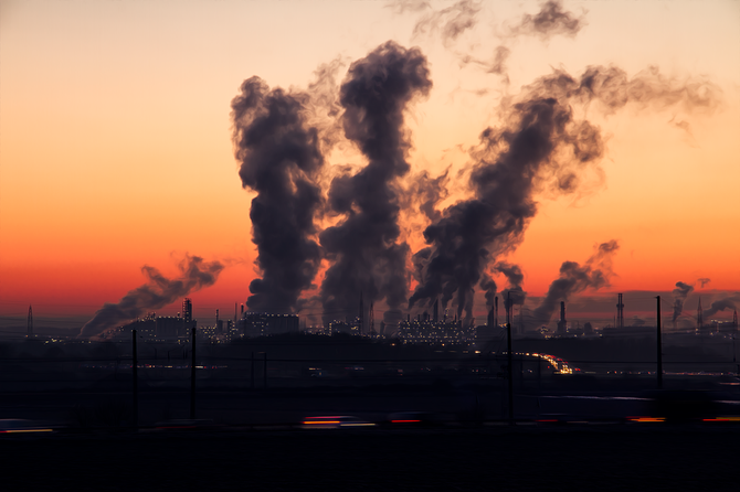 Emisja przemysłowa pył&oacute;w
zdj. pixabay.com