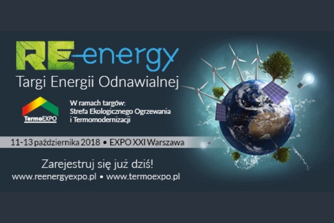 Targi RE-Energy 2018
Fot. Re-energy
