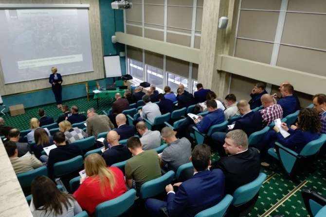 Uczestnicy konferencji &bdquo;Efektywne obniżanie strat wody&rdquo;
Fot. Aqua-Tech