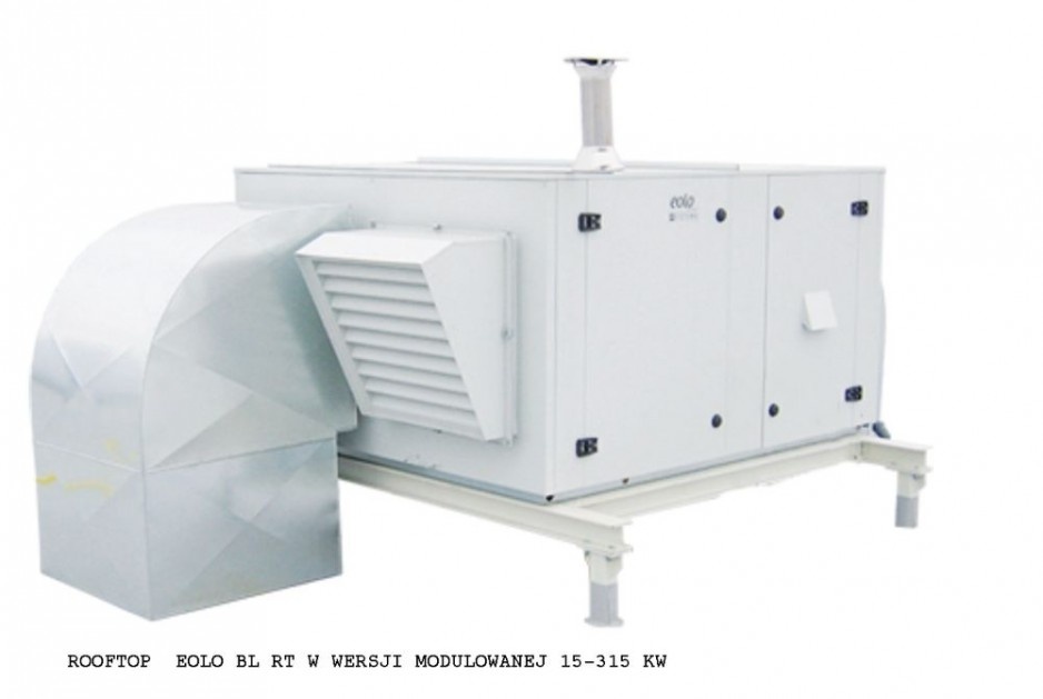 Rooftop EOLO BL RT w wersji modulowanej. Fot. Systema