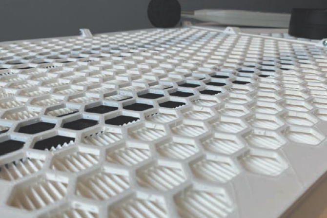 Prototyp indukcyjnego panelu klimatyzacyjnego iPANEL-I
fot. B. Adamski