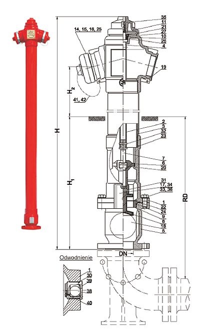 Hydrant nadziemny