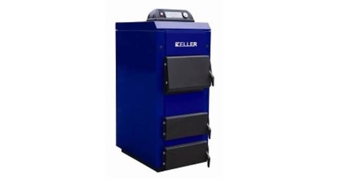 Kocioł węglowy z rusztem wodnym KELLER KWS 25 kW/ KELLER