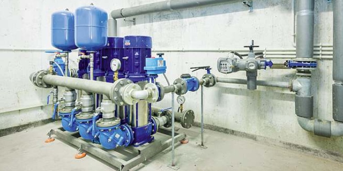 System pomp do podnoszenia ciśnienia wody, Fot. Hydro-Vacuum