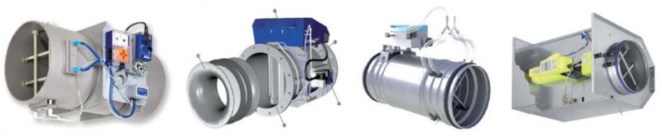 Regulator VAV w wykonaniu chemoodpornym