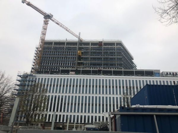 Budowa Biurowca Centrum Południe Skanska