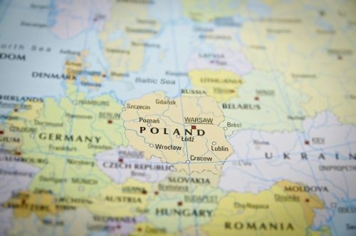 Mapa Polski