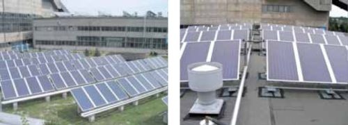 Zrealizowana instalacji słoneczna