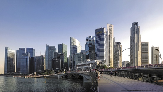 Singapur panorama