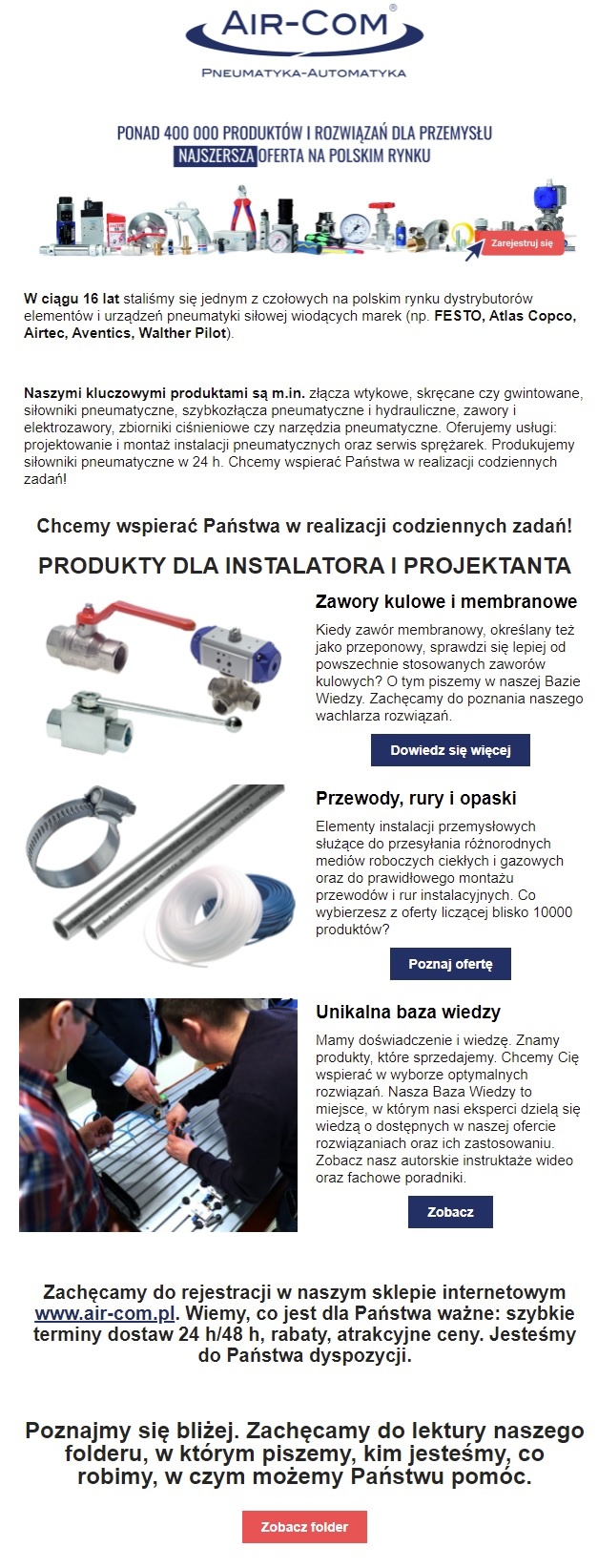 air com pneumatyka automatyczna