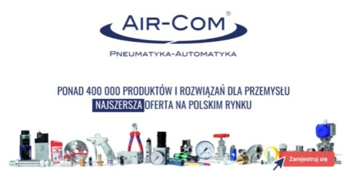 Ponad 400 000 produkt&oacute;w i rozwiązań dla przemysłu! Fot. Air-Com Pneumatyka-Automatyka s.c.