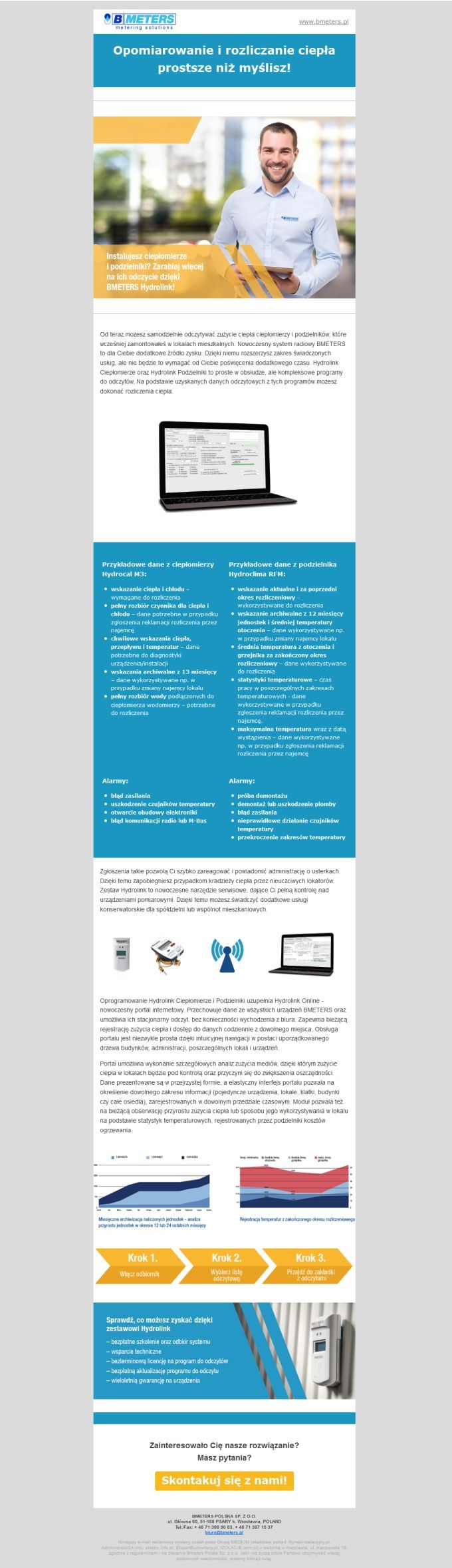 Bmeters mailing reklamowy