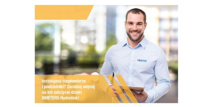 Zarabiaj na odczycie dzięki BMETERS Hydrolink
BMETERS