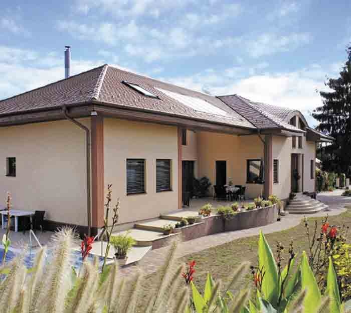 budynek z aktywna izolacja termiczna
