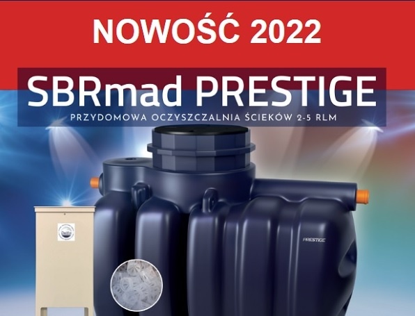 SBRmad Prestige - nowa przydomowa oczyszczalnia ściek&oacute;w DELFIN