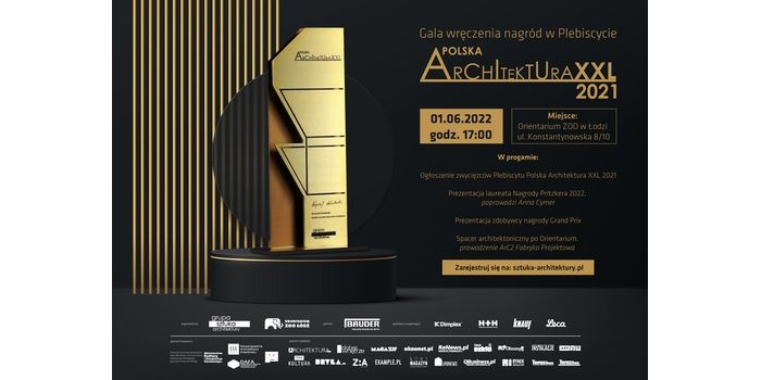 Gala Plebiscytu Polska Architektura XXL 2021. Mat. Sztuka Architektury