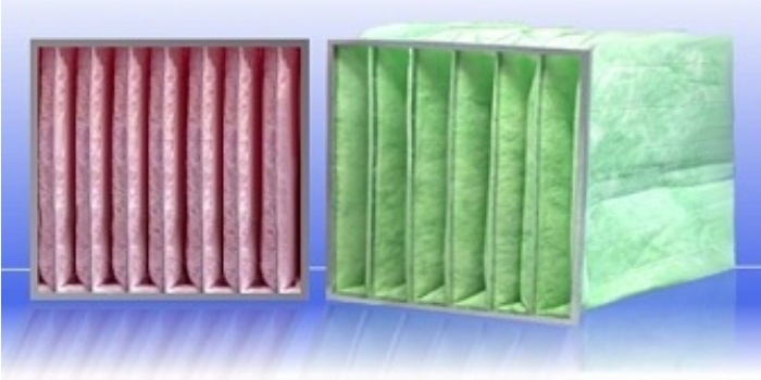 Filtry wł&oacute;kninowe, kieszeniowe, do system&oacute;w wentylacji i klimatyzacji, fot. SFM