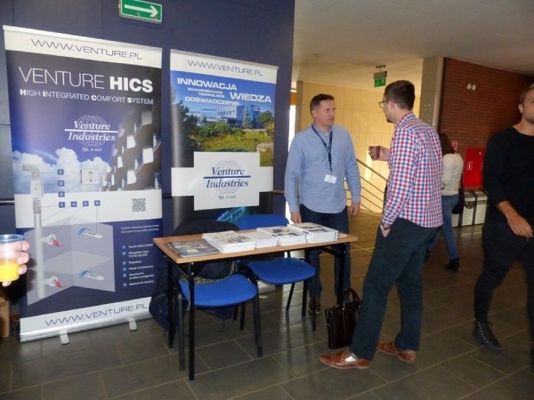 stoisko venture hics na konferencji