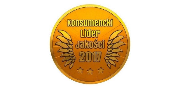 Konsumencki Lider Jakości 2017
Fot. mat. pras.