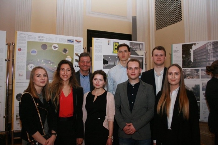 uczestnicy Międzywydziałowego projektu interdyscyplinarnego BIM