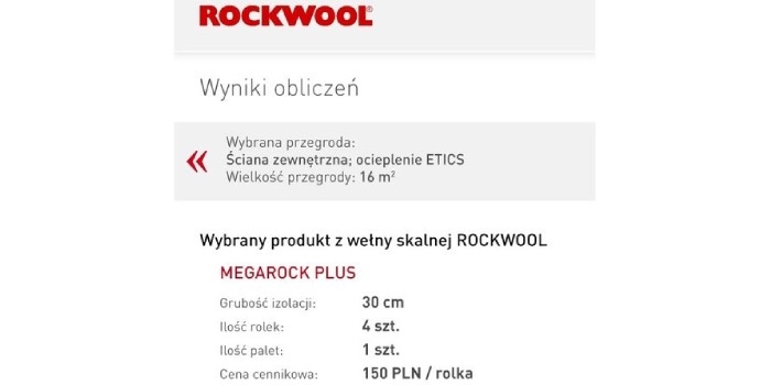 Kalkulator ROCKWOOL dla wykonawc&oacute;w
zdj. ROCKWOOL