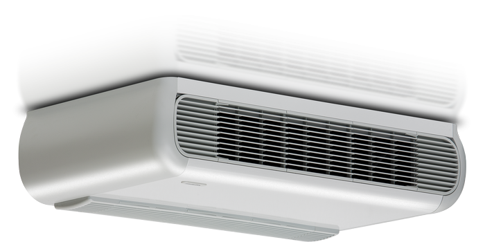 Klimakonwektor LG VFU podsufitowy