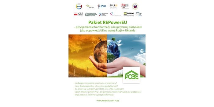 Poradnik POBE &bdquo;Pakiet REPowerEU &ndash; przyspieszenie transformacji energetycznej budynk&oacute;w jako odpowiedź UE na wojnę Rosji na Ukrainie&rdquo;
