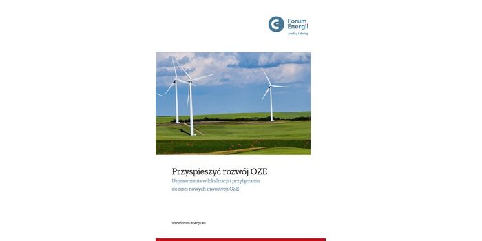 Przyspieszyć rozw&oacute;j OZE &ndash; nowa analiza Forum Energii