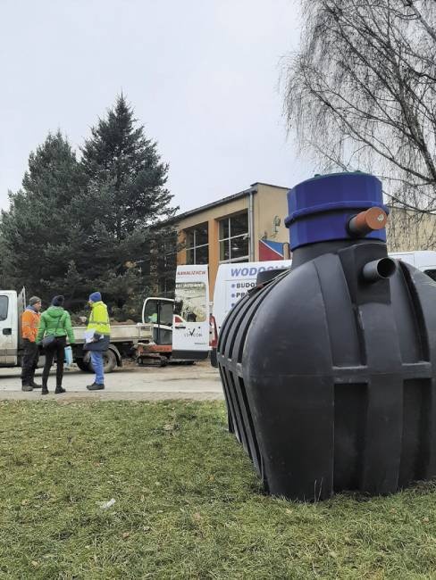 podziemny zbiornik retencyjny