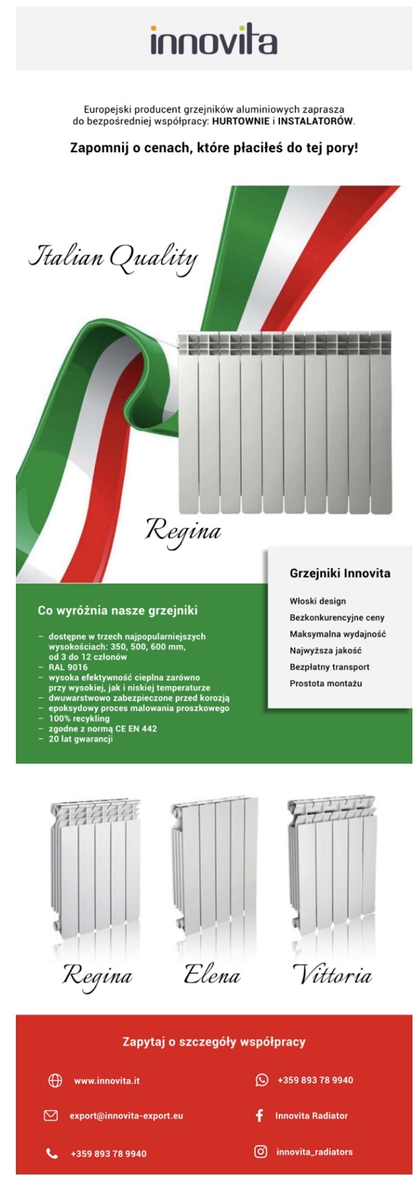 innvita grzejniki