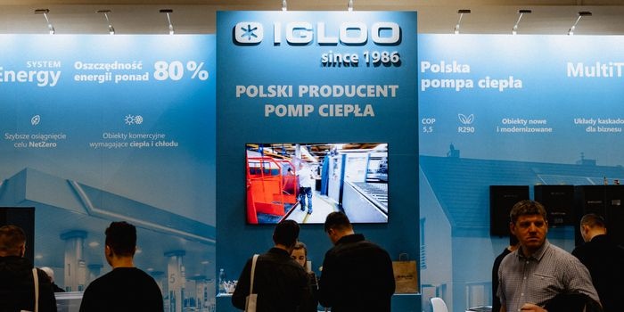 Firma IGLOO zaprezentowała na targach ENEX w Kielcach swoją nową pompę ciepła typu powietrze-woda &ndash; IGLOO MultiTherma.