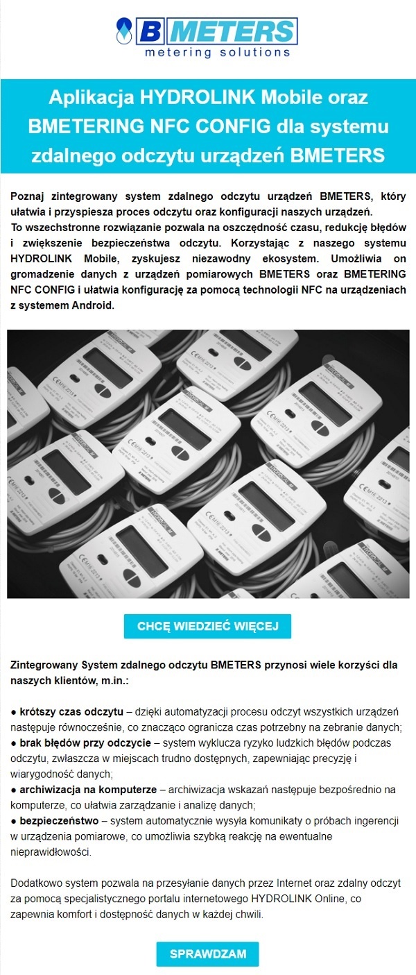 bmeters aplikacje hydrolik