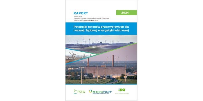 Raport Instytutu Energetyki Odnawialnej &bdquo;Potencjał teren&oacute;w przemysłowych dla rozwoju lądowej energetyki wiatrowej&rdquo;