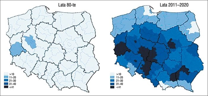 rys 2 zmiana wskaznika stopniodni chlodzenia rys 2 zmiana wskaznika stopniodni chlodzenia