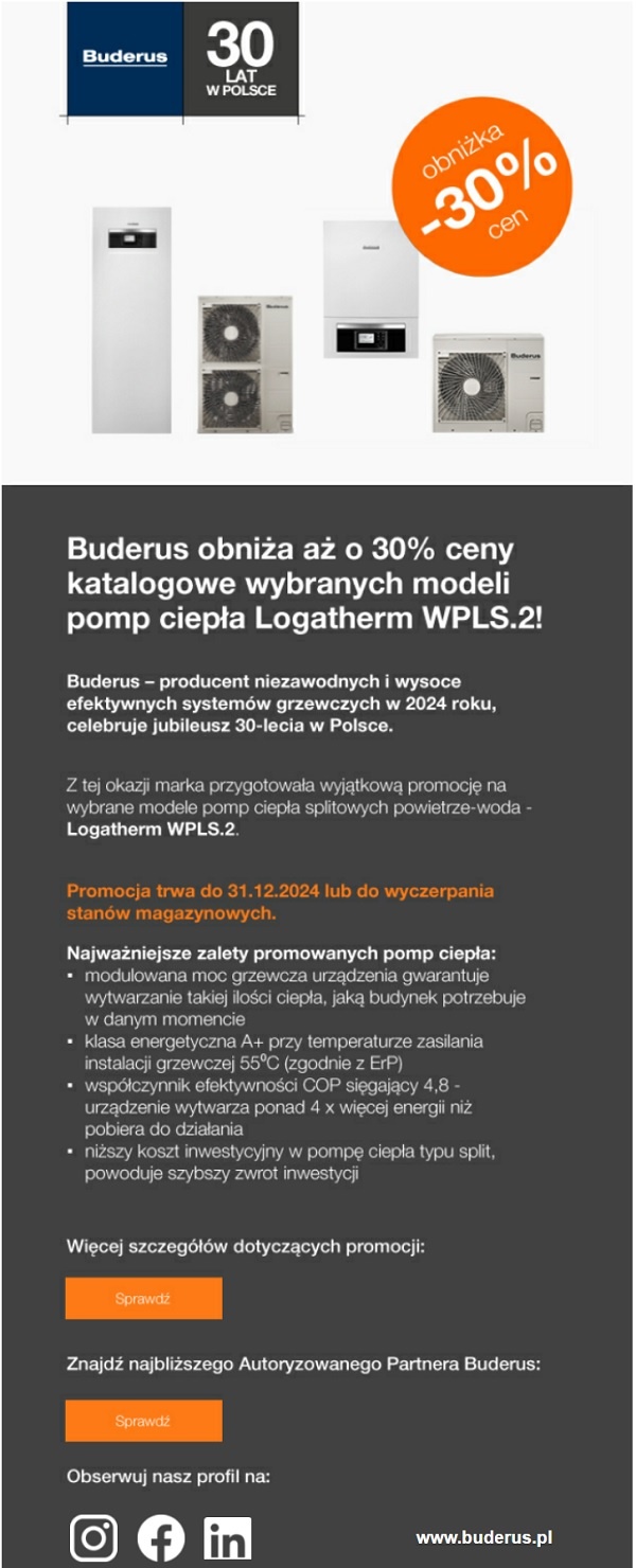 pompy ciepla w promocji
