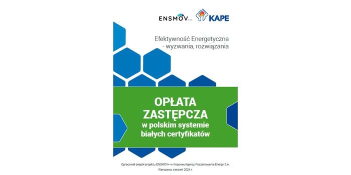 &bdquo;Opłata zastępcza w polskim systemie białych certyfikat&oacute;w&rdquo;